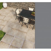 Bishop Clay Sand Outdoor Matt Porcelain Tile 1200 x 600 x 20mm